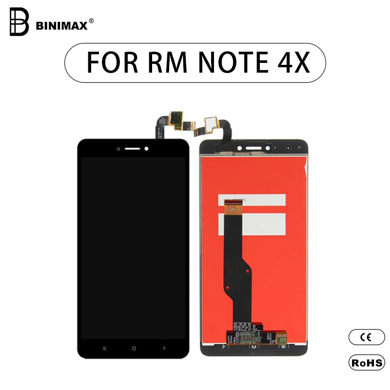 Schermo LCD del telefono cellulare BINIMAX display del cellulare sostituibile per Redmi NOTA 4X