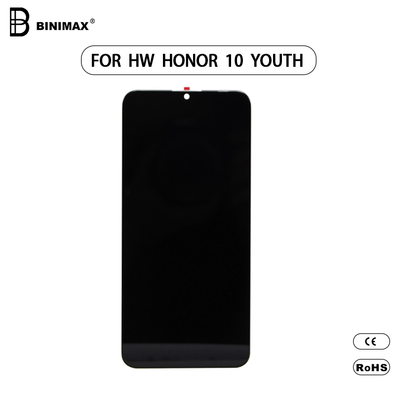 Schermo LCD TIN per telefono cellulare BINIMAX Display di assemblaggio per HW Honor 10 giovani