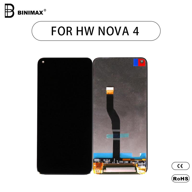 Schermo LCD TFT per telefono cellulare BINIMAX Display del gruppo per HW nova 4