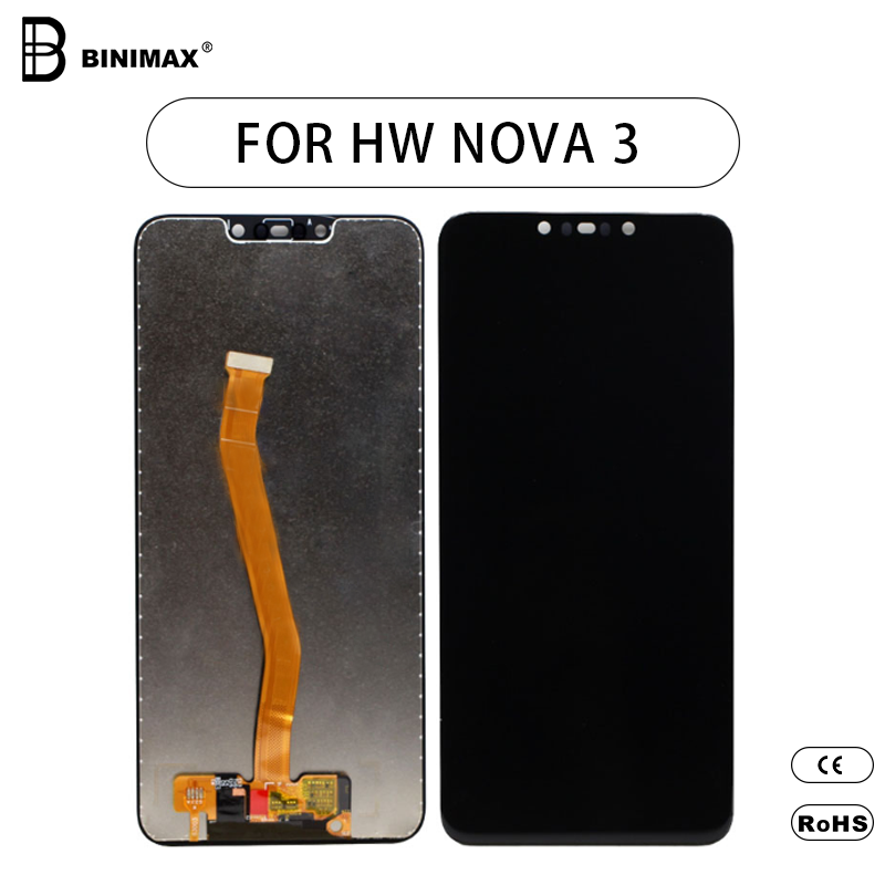 Schermo LCD del telefono cellulare Binimax sostituzione display per HW nova 3