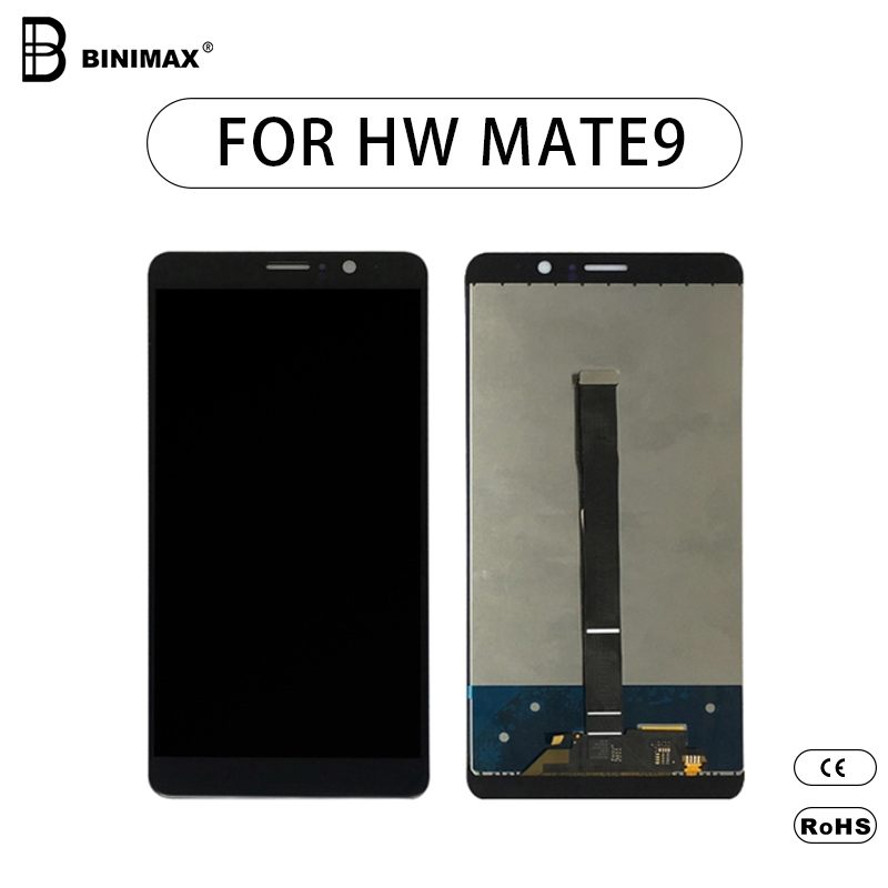 buona qualità schermo LCD del cellulare BINIMAX display sostituibile per il compagno HW 9